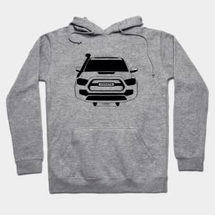 Toyota Tacoma Black Outline Hoodie